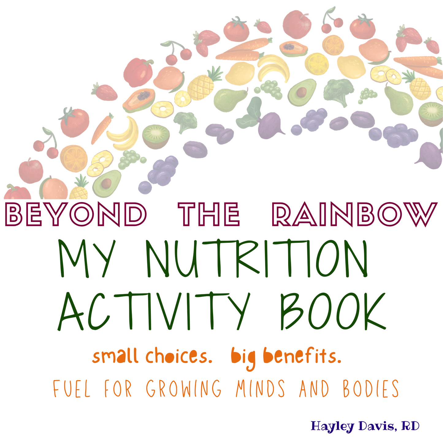 My Nutrition Activity Book - digital download
