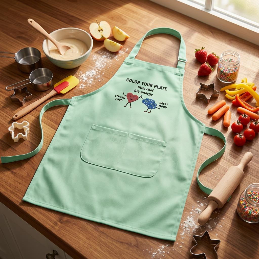 Le petit chef apron with pockets